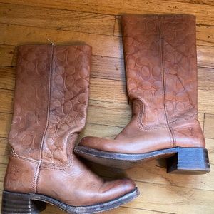 Coach / Frye boots